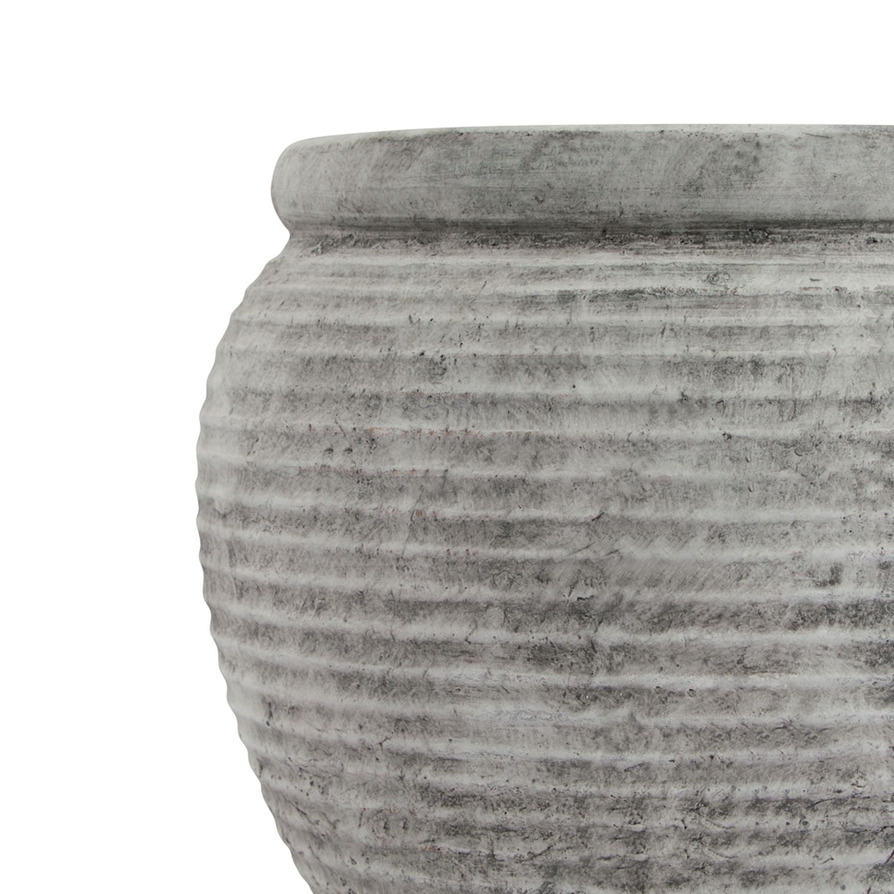 Athena Rimmed Plant Pot - Indoor Planters from the Quanta Home collection.