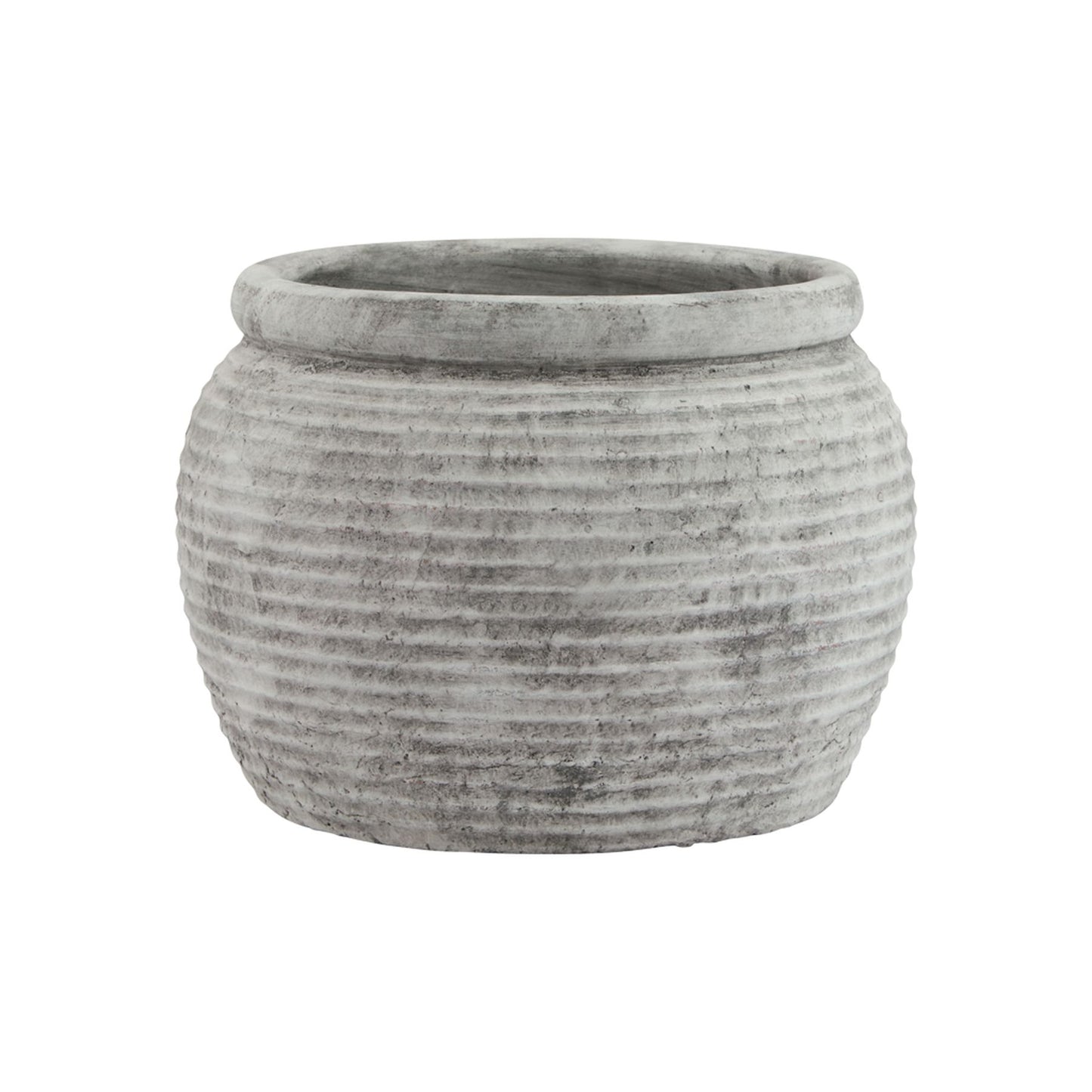 Athena Rimmed Plant Pot - Indoor Planters from the Quanta Home collection.