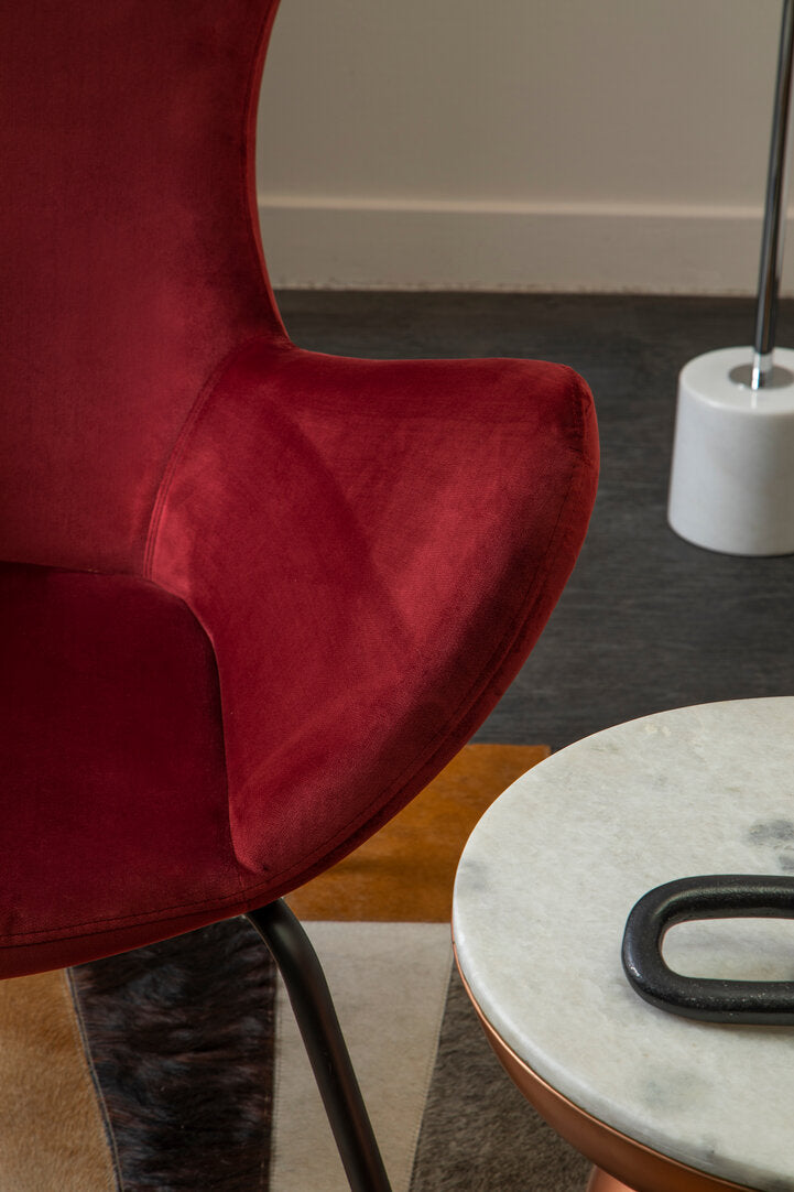 Crimson Red Chair