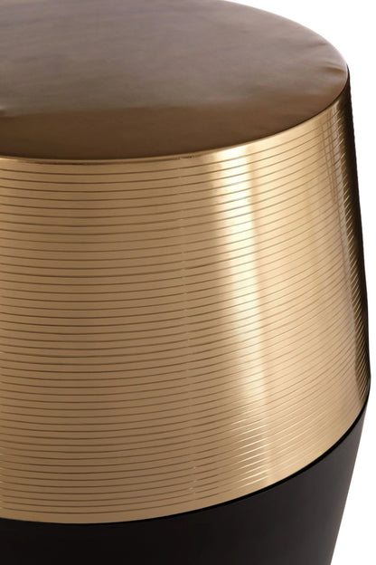 Margaux Black And Copper Side Table