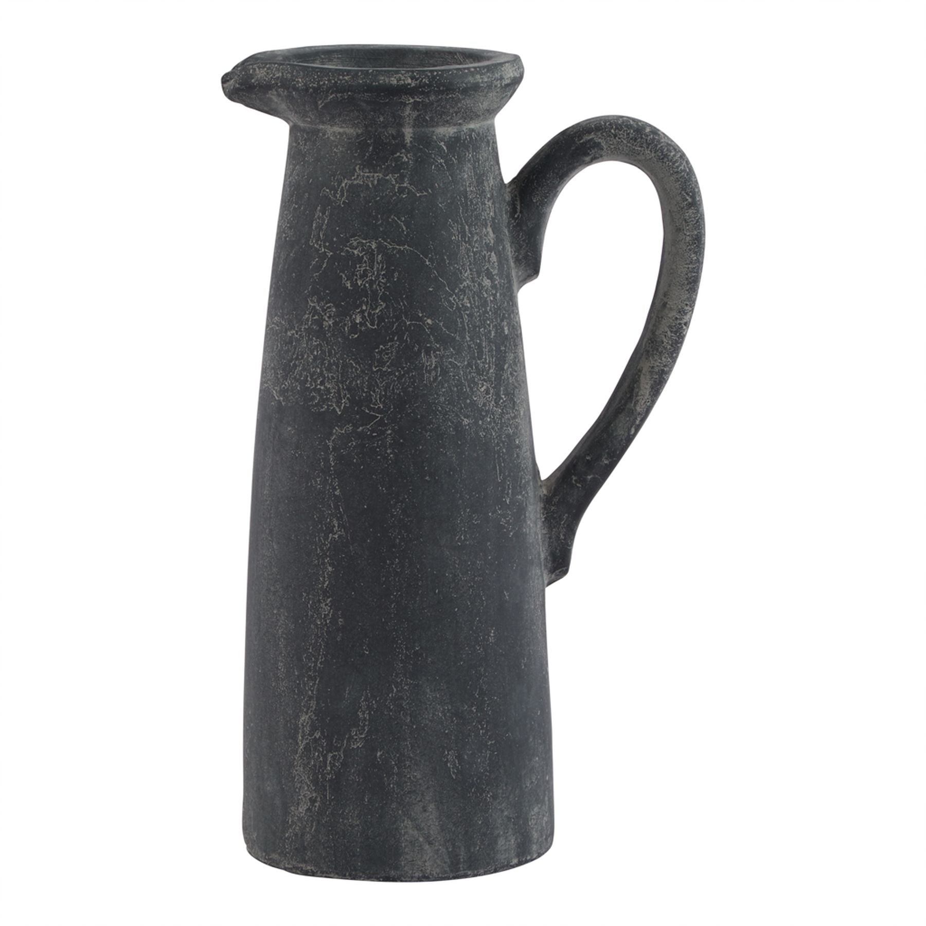 Amalfi Grey Tall Jug - Kitchen And Tableware from the Quanta Home collection.