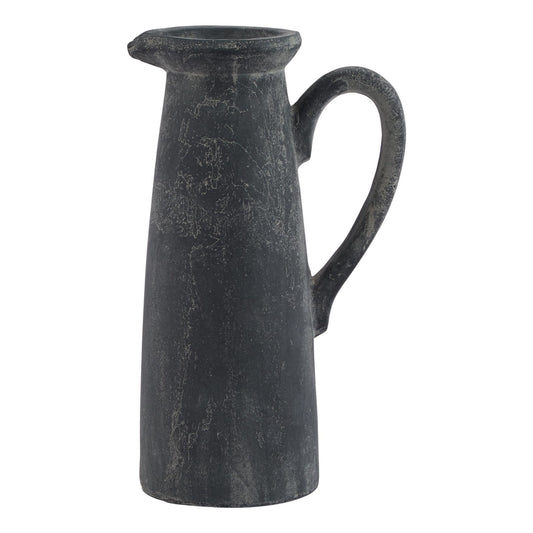 Amalfi Grey Tall Jug - Kitchen And Tableware from the Quanta Home collection.