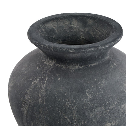 Amalfi Grey Vase - Vases from the Quanta Home collection.