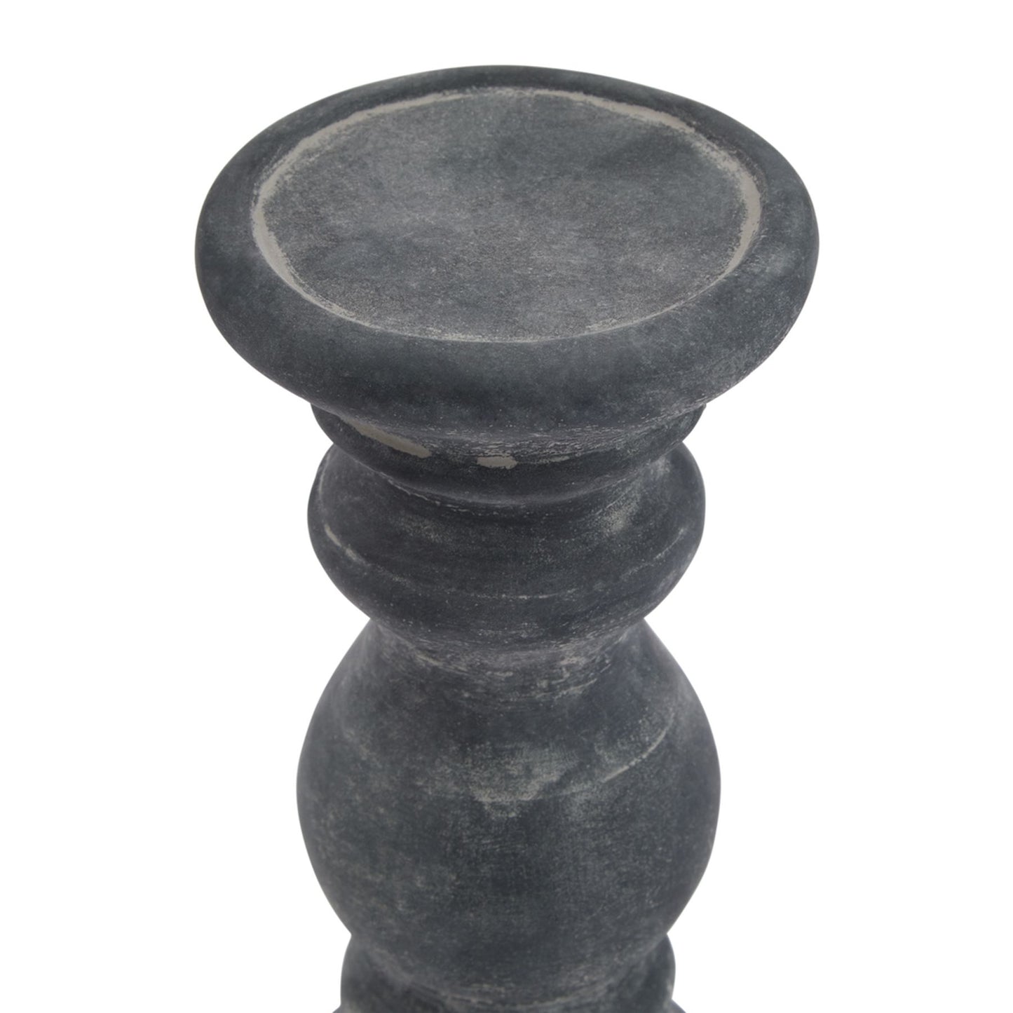Amalfi Small Grey Column Candle Holder - Candle Holders from the Quanta Home collection.