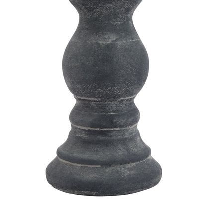 Amalfi Small Grey Column Candle Holder - Candle Holders from the Quanta Home collection.