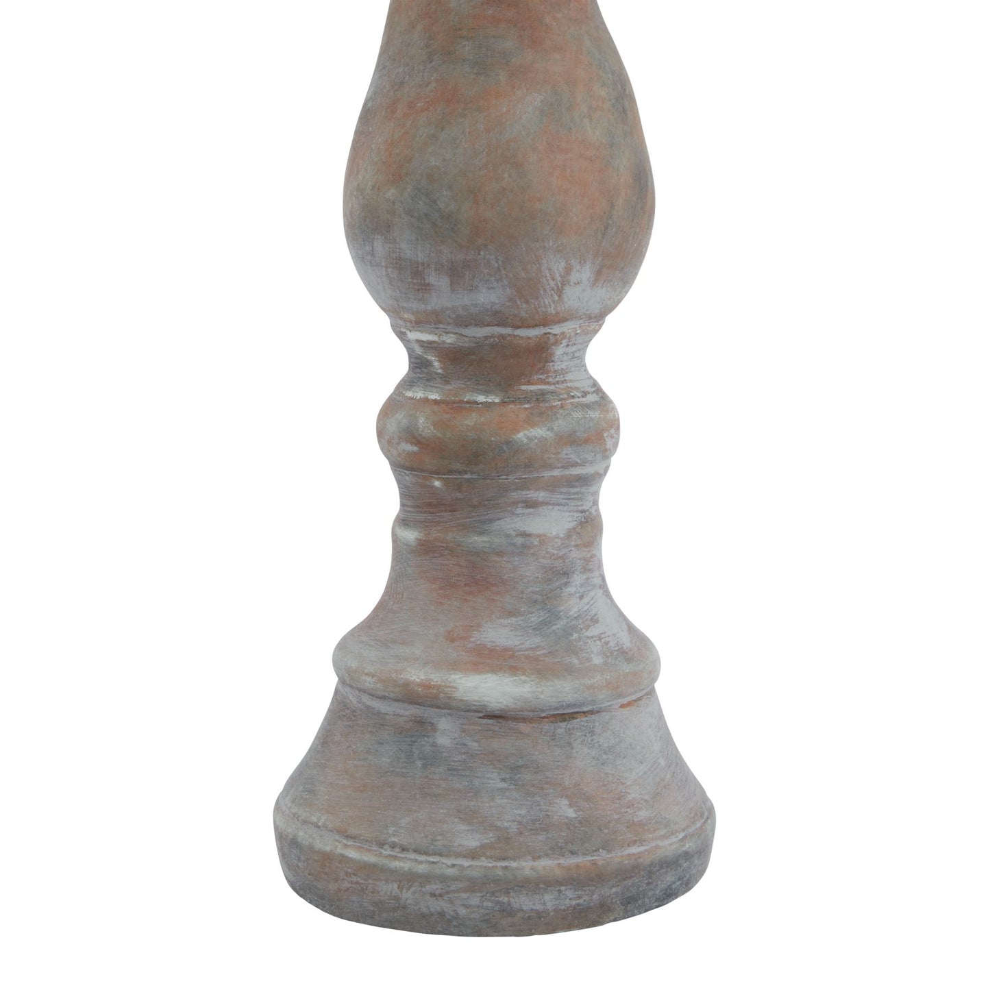 Siena Large Brown Column Candle Holder - Candle Holders from the Quanta Home collection.