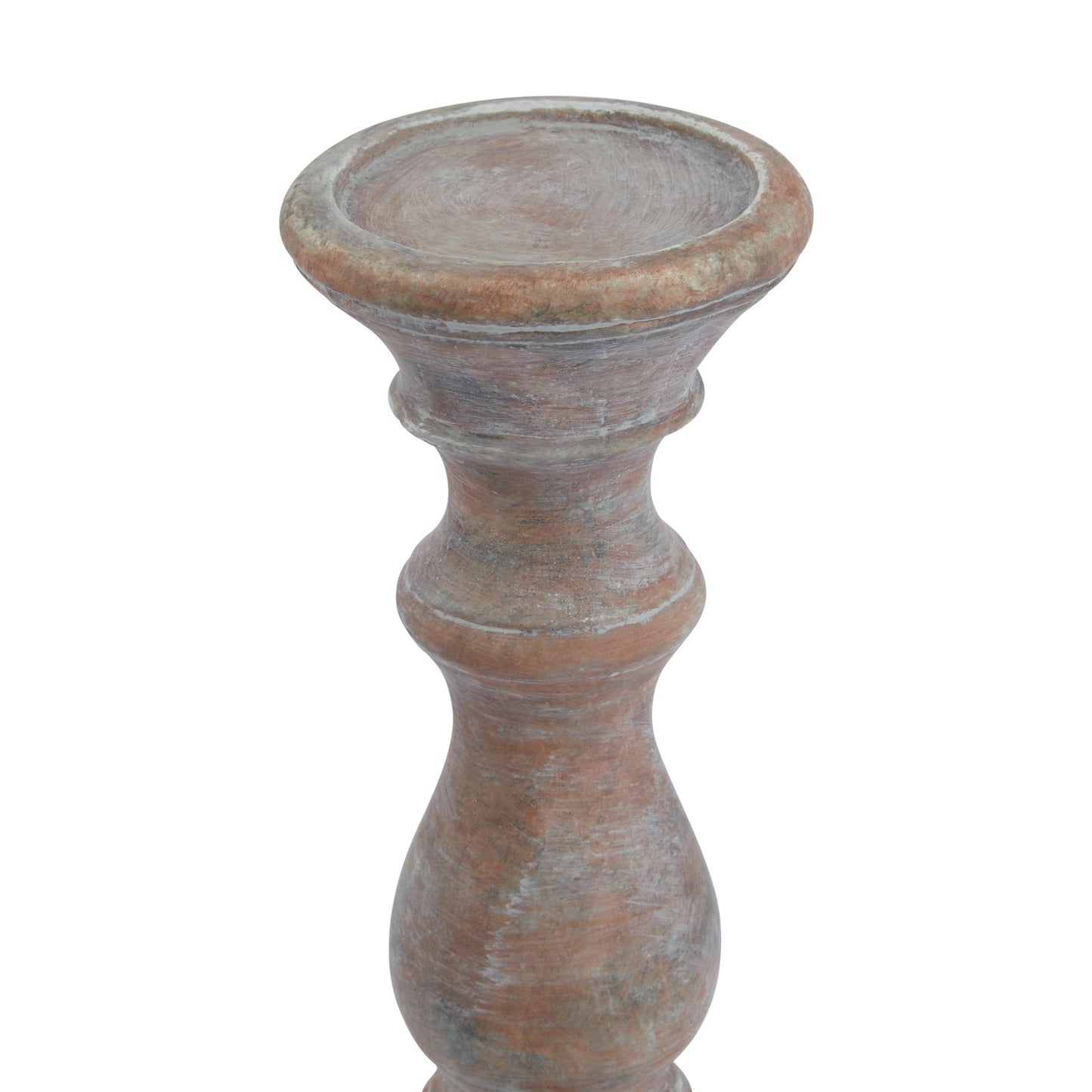 Siena Brown Column Candle Holder - Candle Holders from the Quanta Home collection.