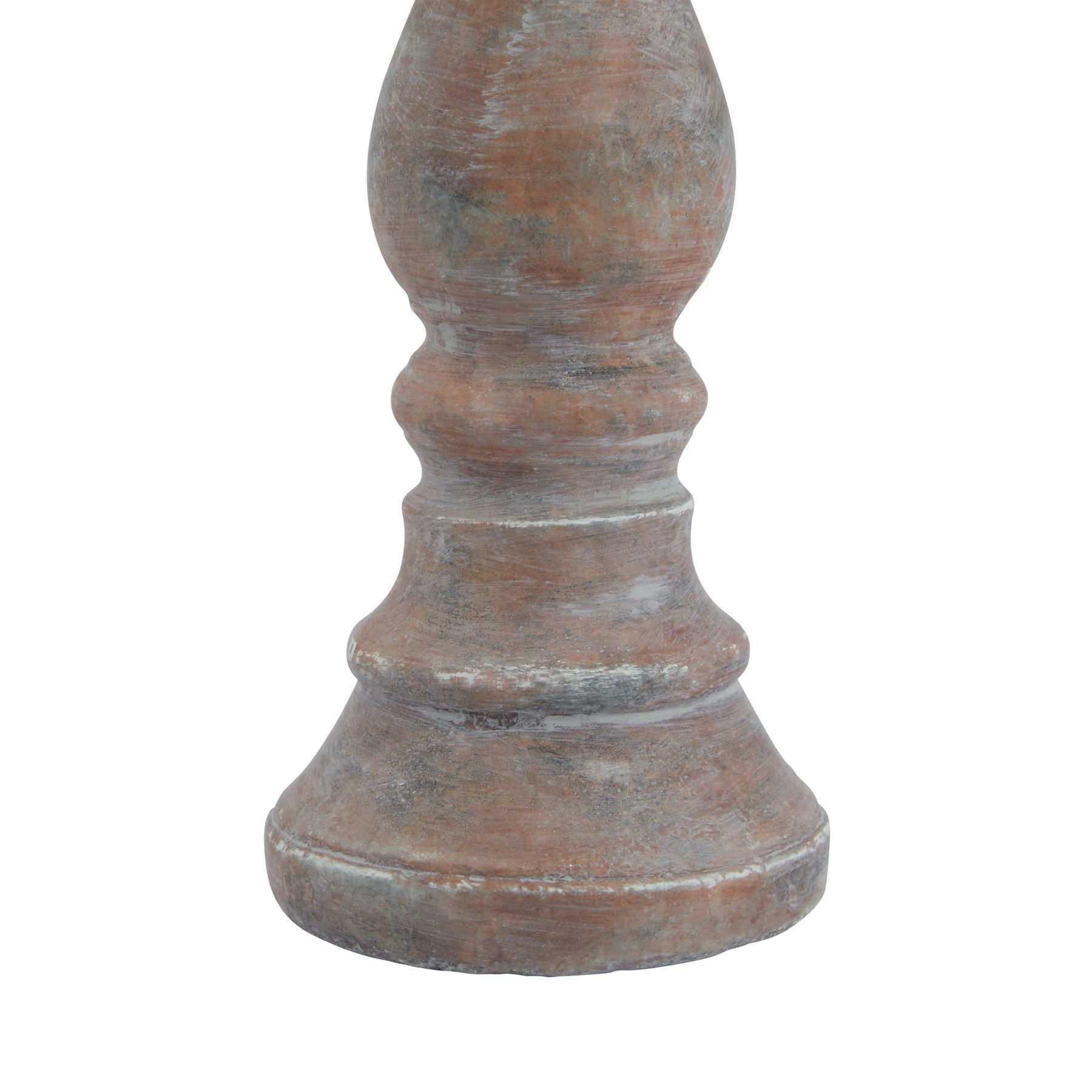 Siena Brown Column Candle Holder - Candle Holders from the Quanta Home collection.