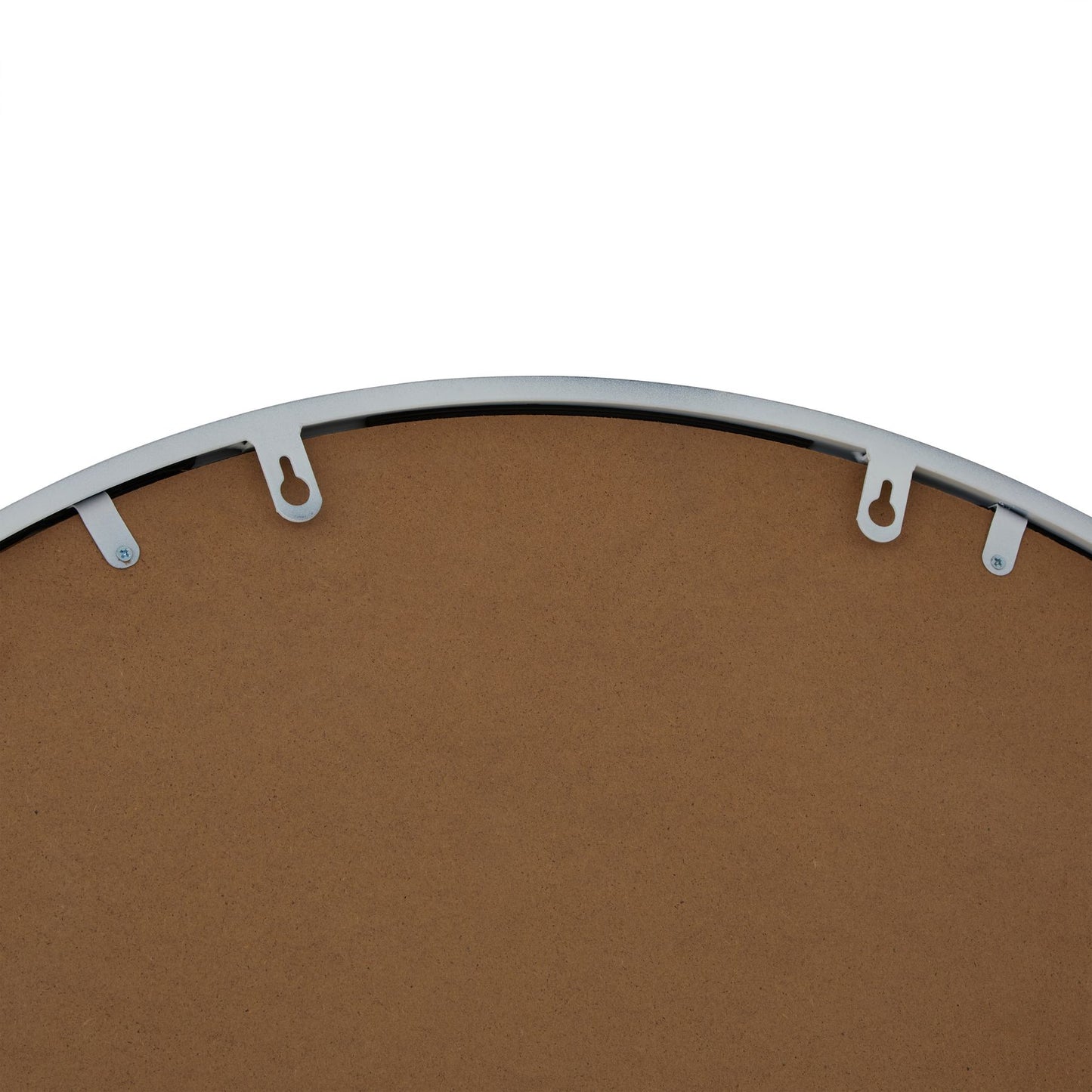 White Large Arched Window Mirror - Wall Mirrors from the Quanta Home collection.