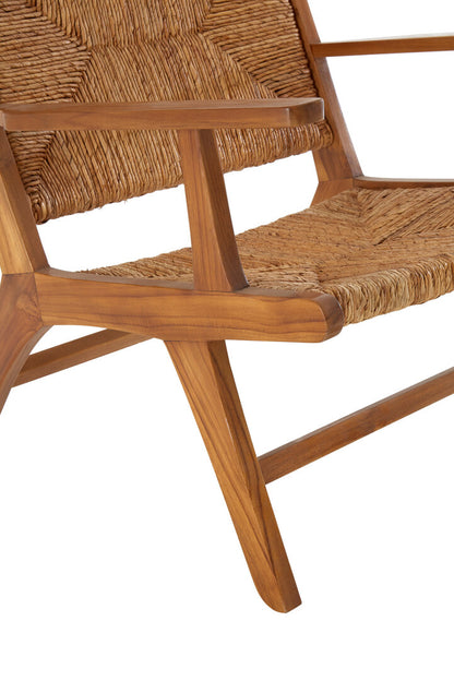 Java Natural Rattan Armchair