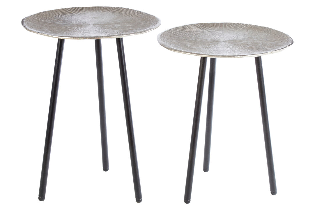 Knight Set of two Side Tables