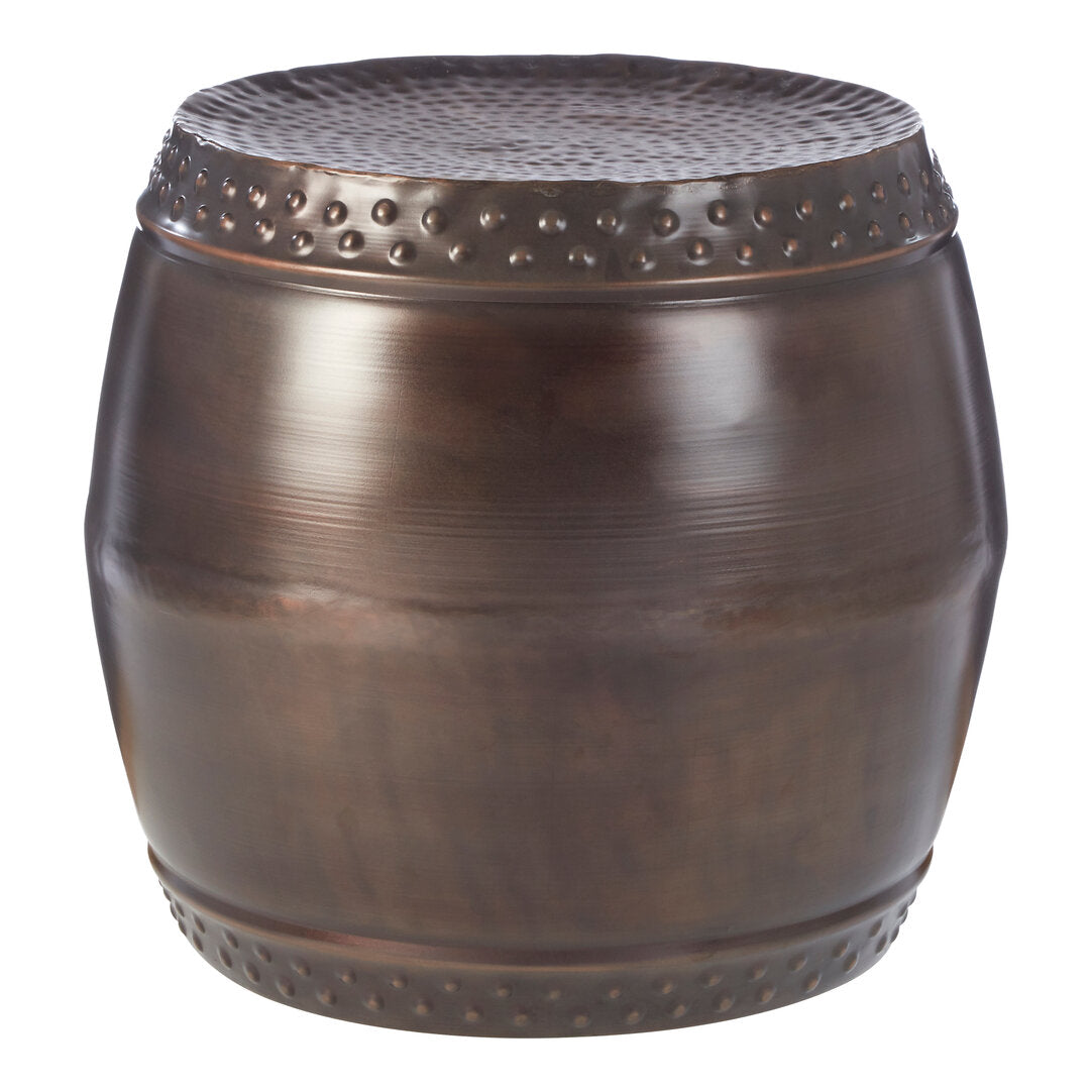 Cyrus Set of 2 Drum Style Side Tables