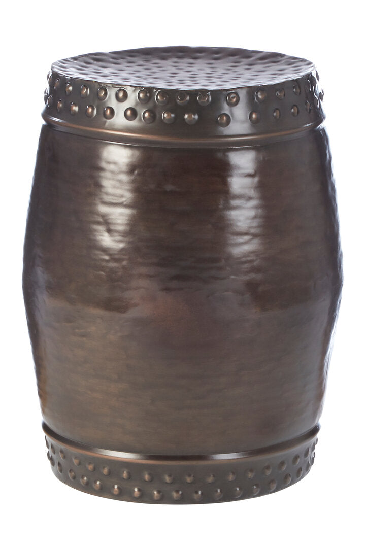 Cyrus Set of 2 Drum Style Side Tables