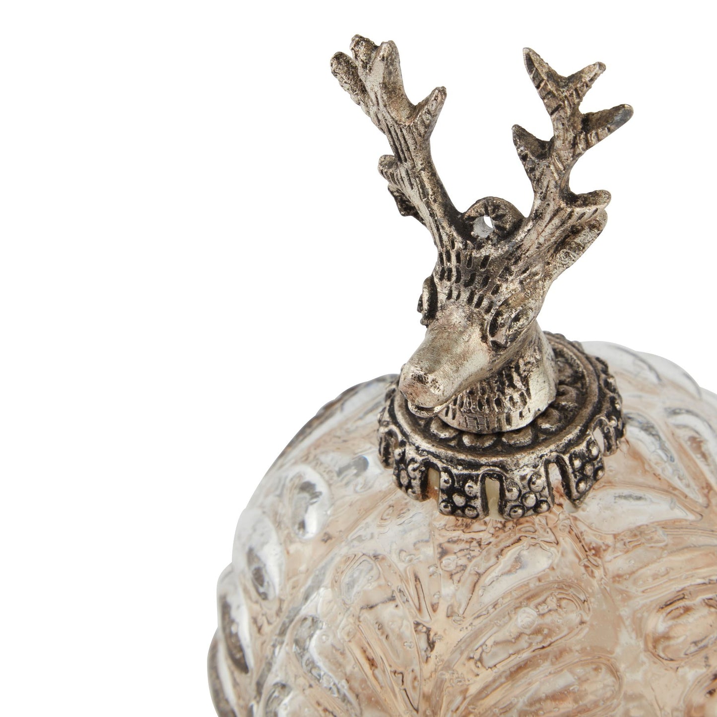Coffee Ombre Collection Stag Bauble - Christmas Decorations from the Quanta Home collection.