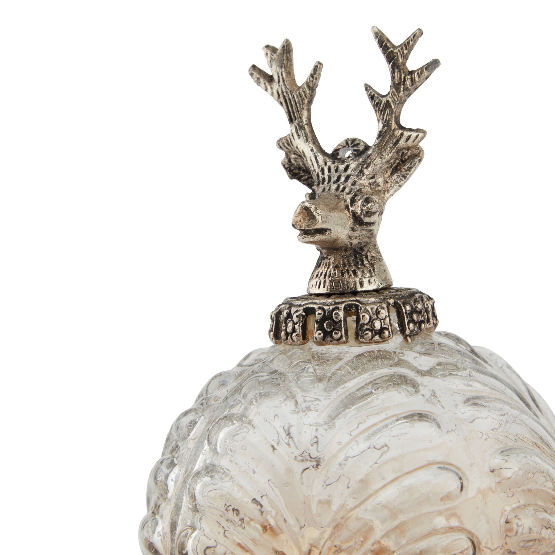 Coffee Ombre Collection Stag Bauble - Christmas Decorations from the Quanta Home collection.