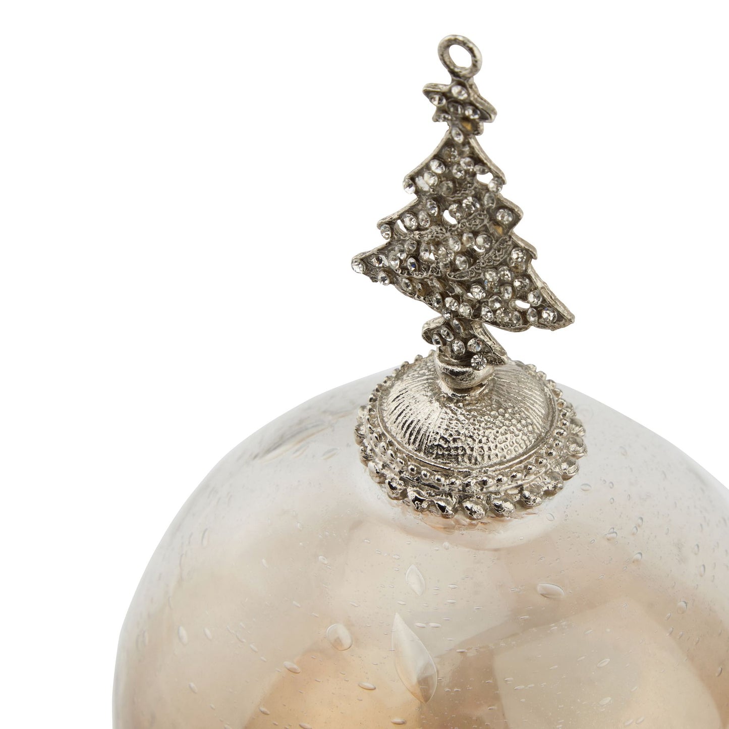 Coffee Ombre Collection Large Tree Bauble - Christmas Decorations from the Quanta Home collection.