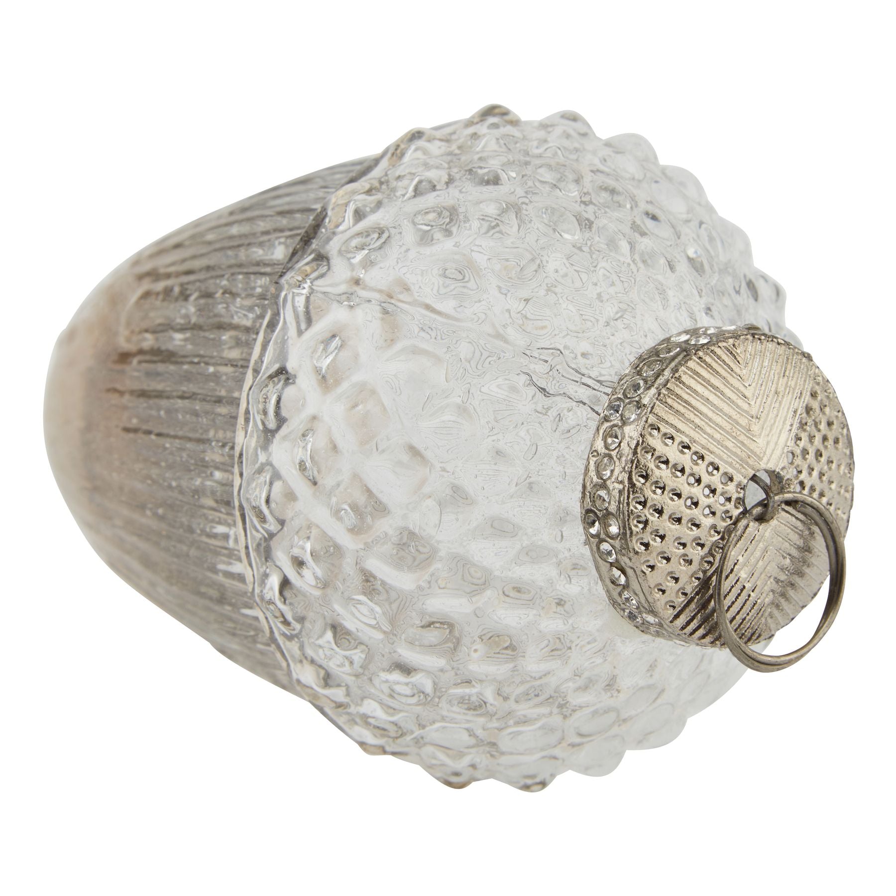 Coffee Ombre Collection Large Acorn Bauble - Christmas Decorations from the Quanta Home collection.