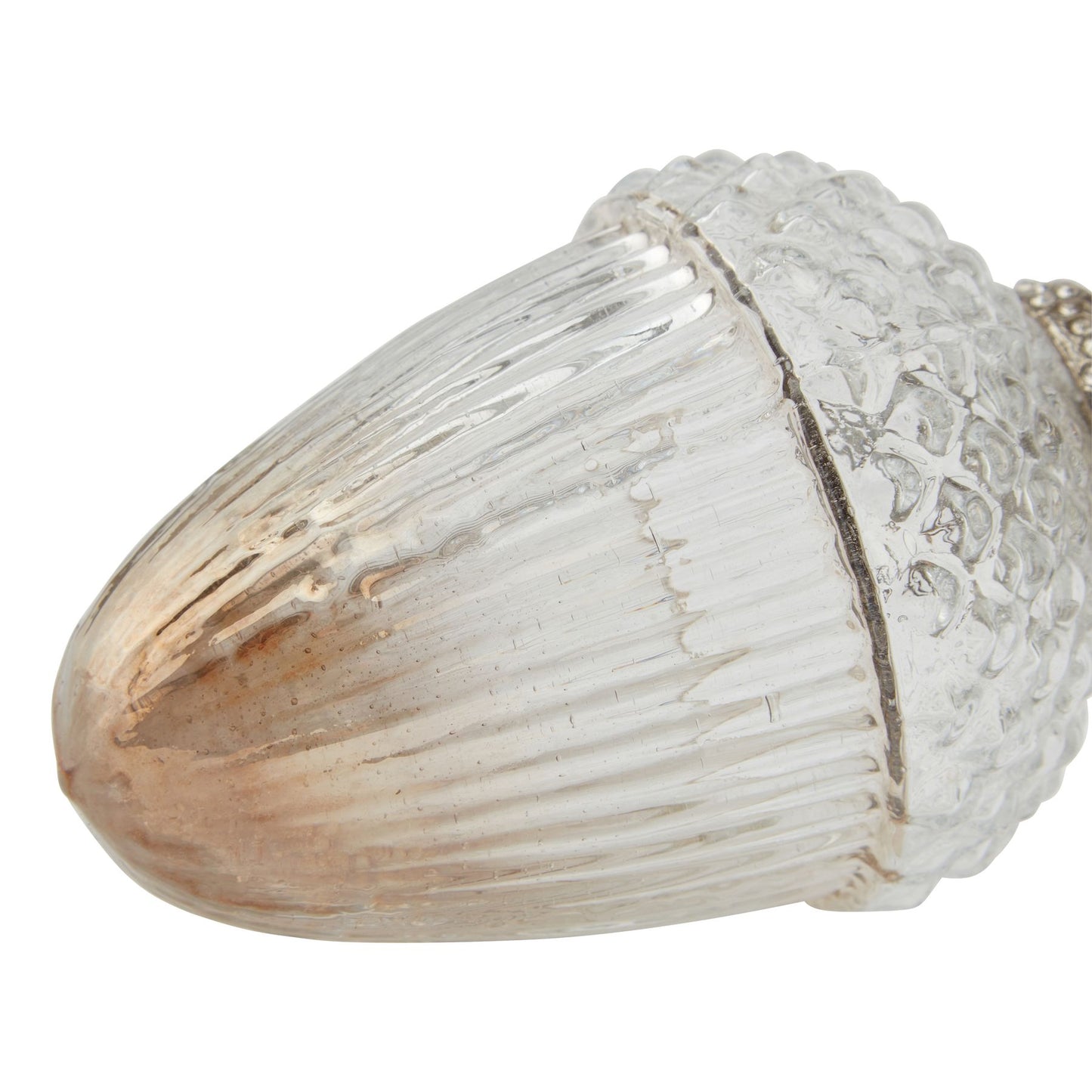 Coffee Ombre Collection Large Acorn Bauble - Christmas Decorations from the Quanta Home collection.