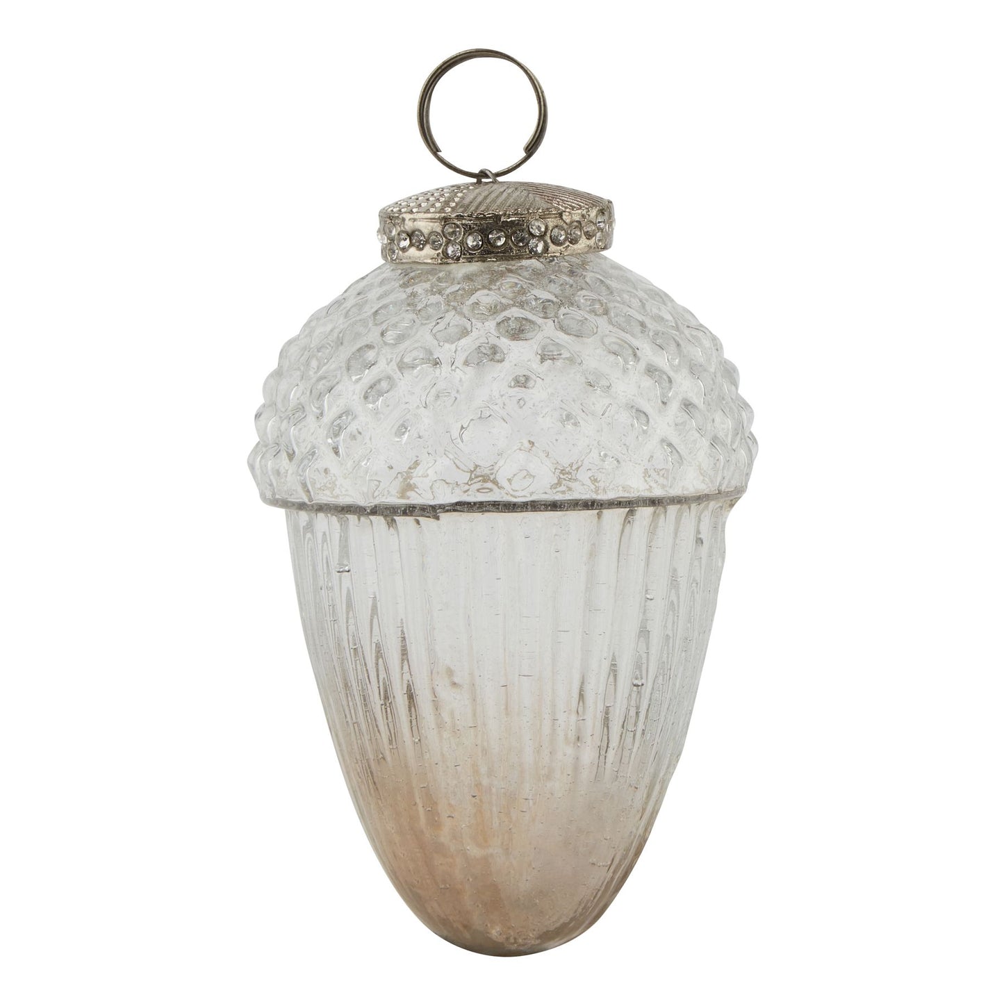 Coffee Ombre Collection Large Acorn Bauble - Christmas Decorations from the Quanta Home collection.