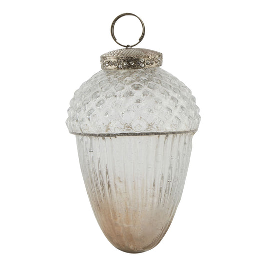 Coffee Ombre Collection Large Acorn Bauble - Christmas Decorations from the Quanta Home collection.