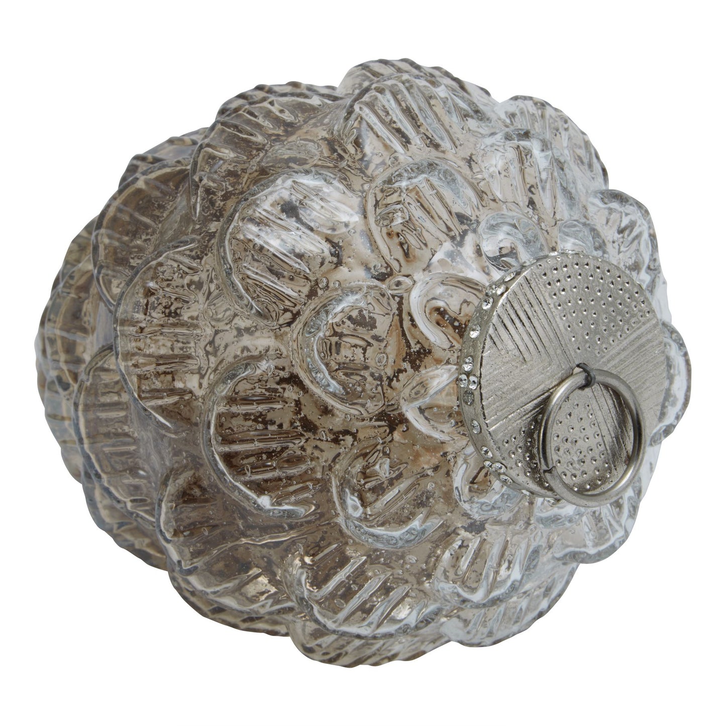Coffee Ombre Collection Pine Cone Bauble - Christmas Decorations from the Quanta Home collection.