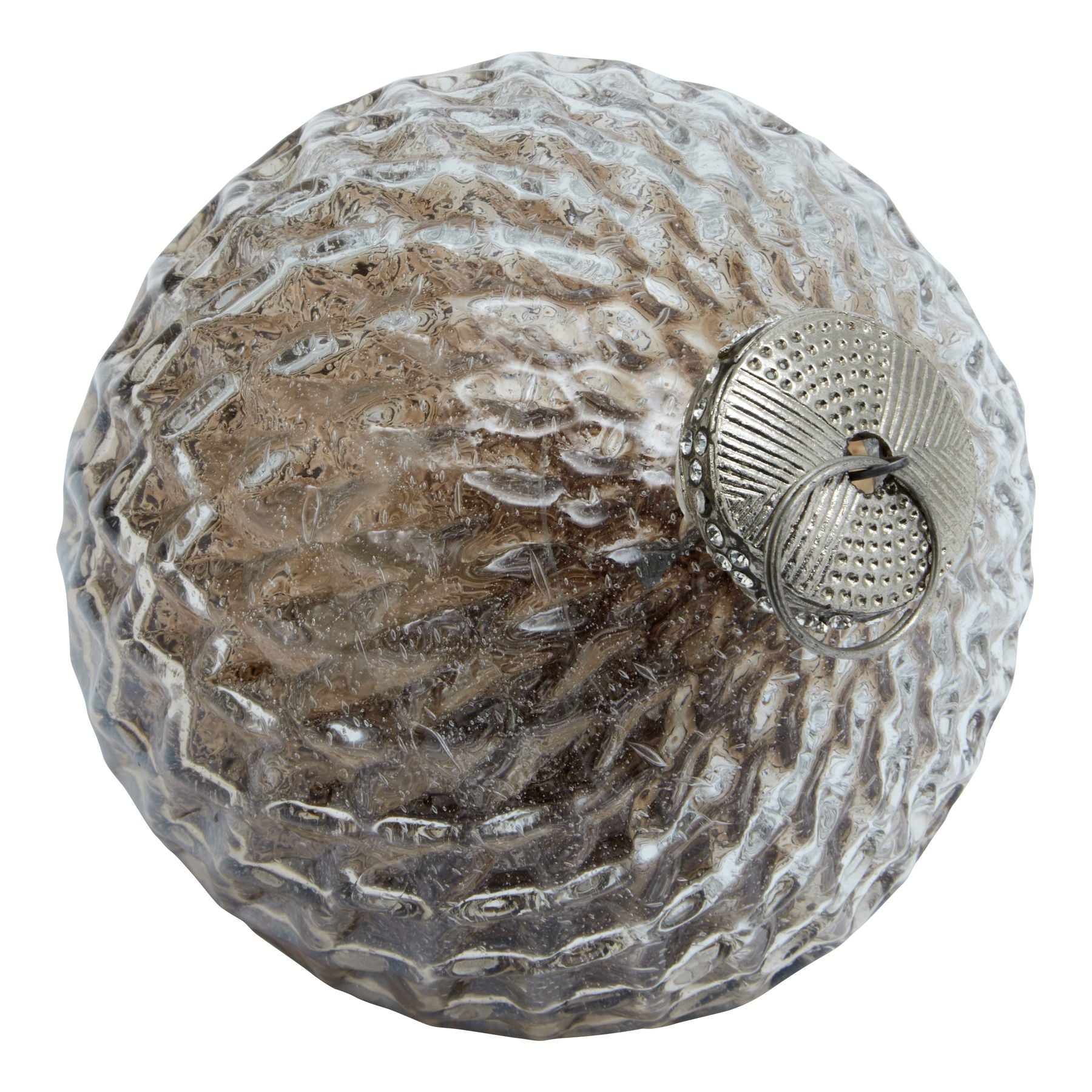 Coffee Ombre Collection Detailed Bauble - Christmas Decorations from the Quanta Home collection.