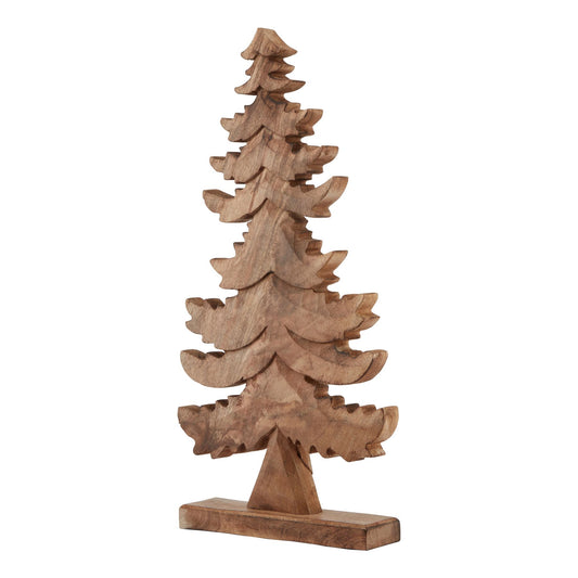 Natural Wooden Large Christmas Tree - Christmas Room Decorations from the Quanta Home collection.