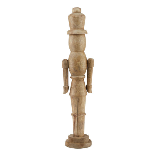Natural Nutcracker Decoration - Christmas Room Decorations from the Quanta Home collection.