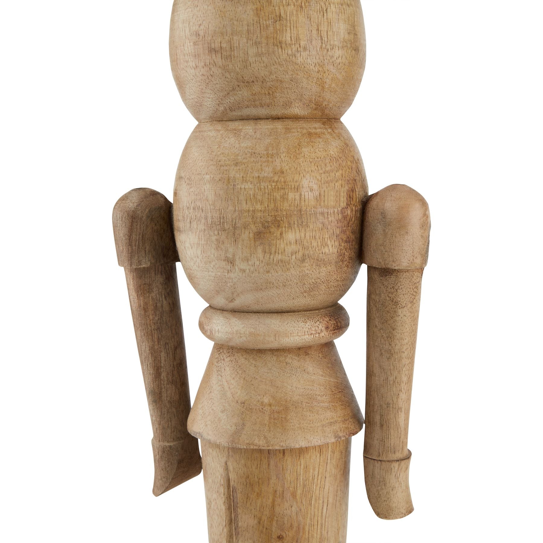 Natural Large Nutcracker Decoration - Christmas Room Decorations from the Quanta Home collection.