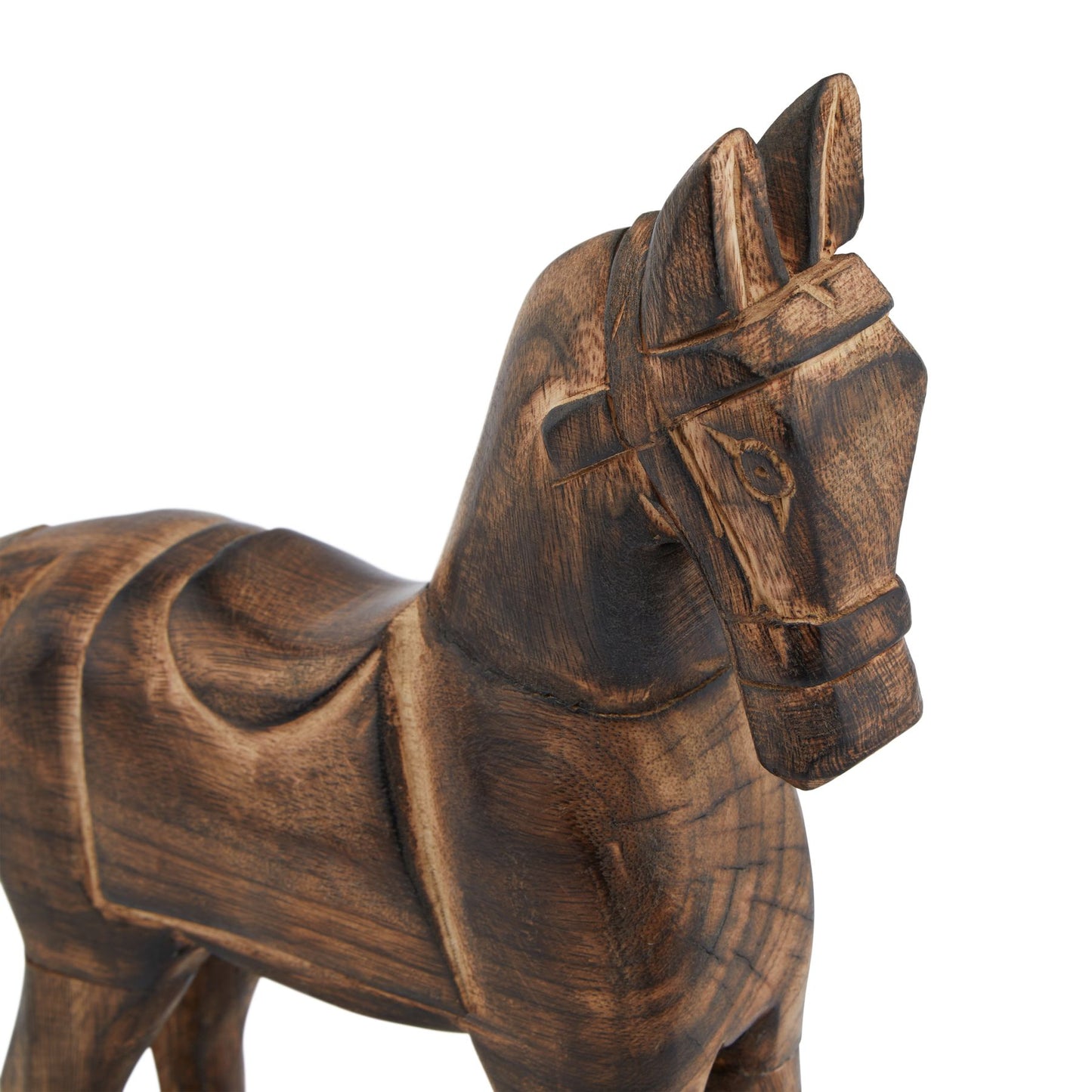 Natural Rocking Horse - Christmas Room Decorations from the Quanta Home collection.