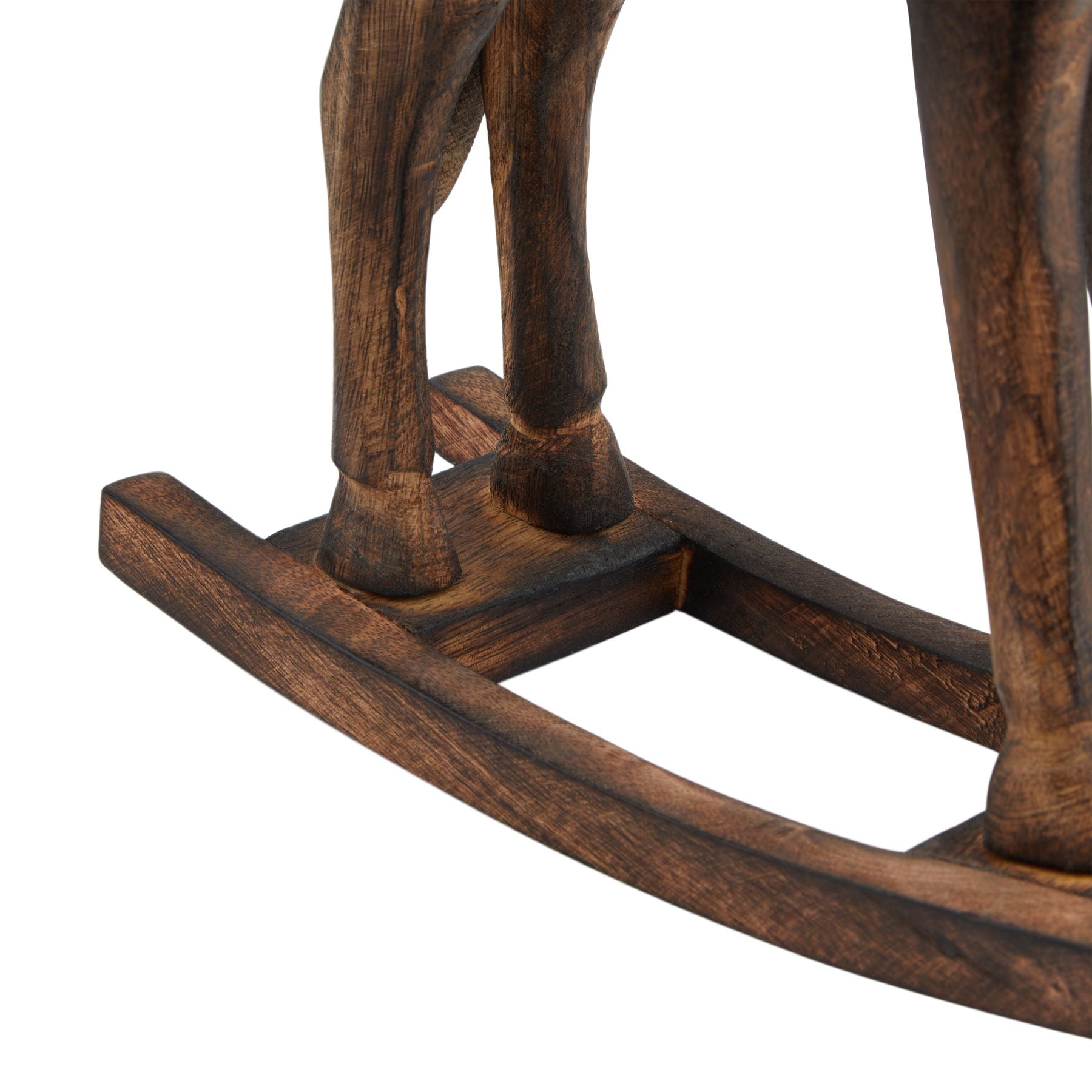 Natural Rocking Horse - Christmas Room Decorations from the Quanta Home collection.