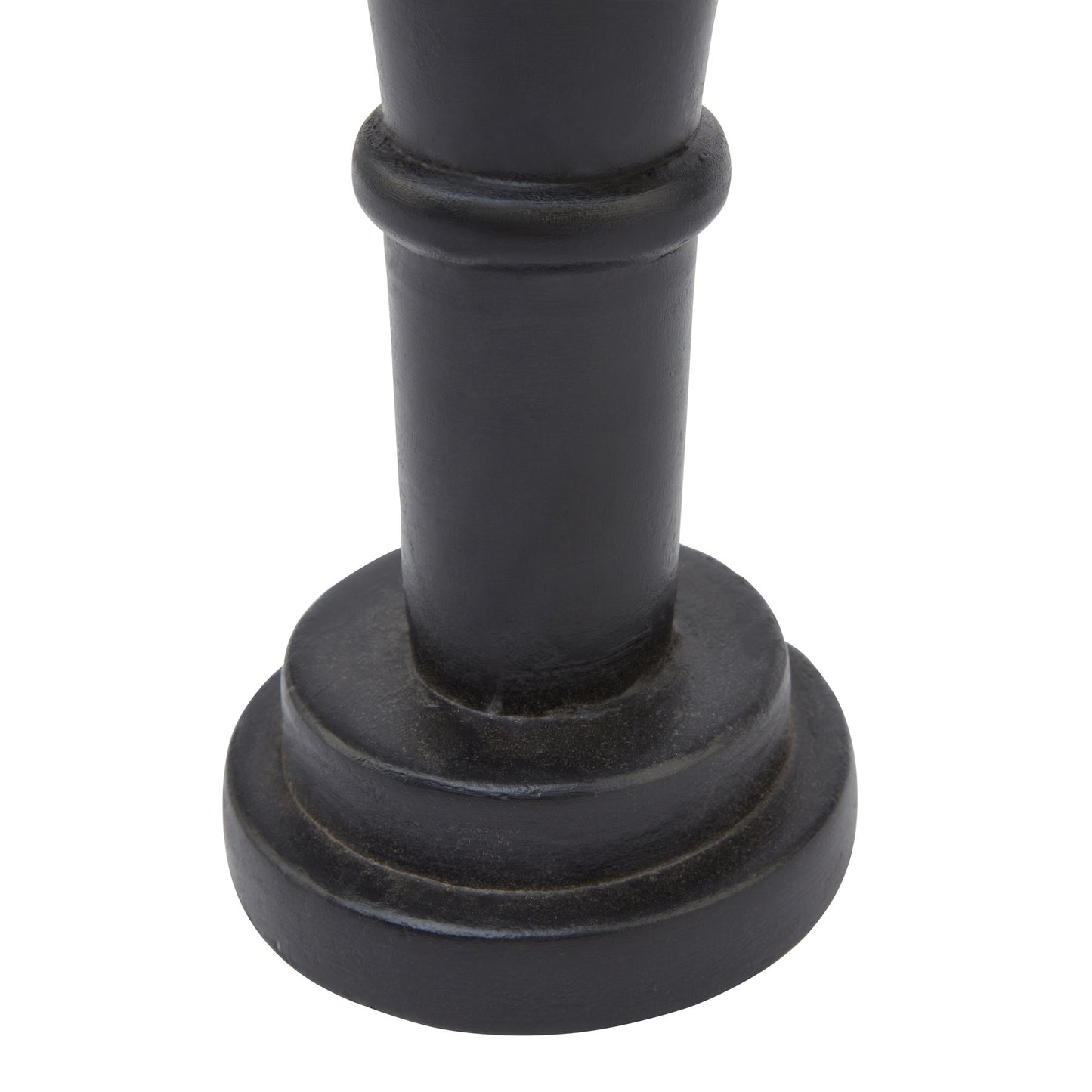Minimalist Black Wooden Nutcracker Decoration - Christmas Room Decorations from the Quanta Home collection.