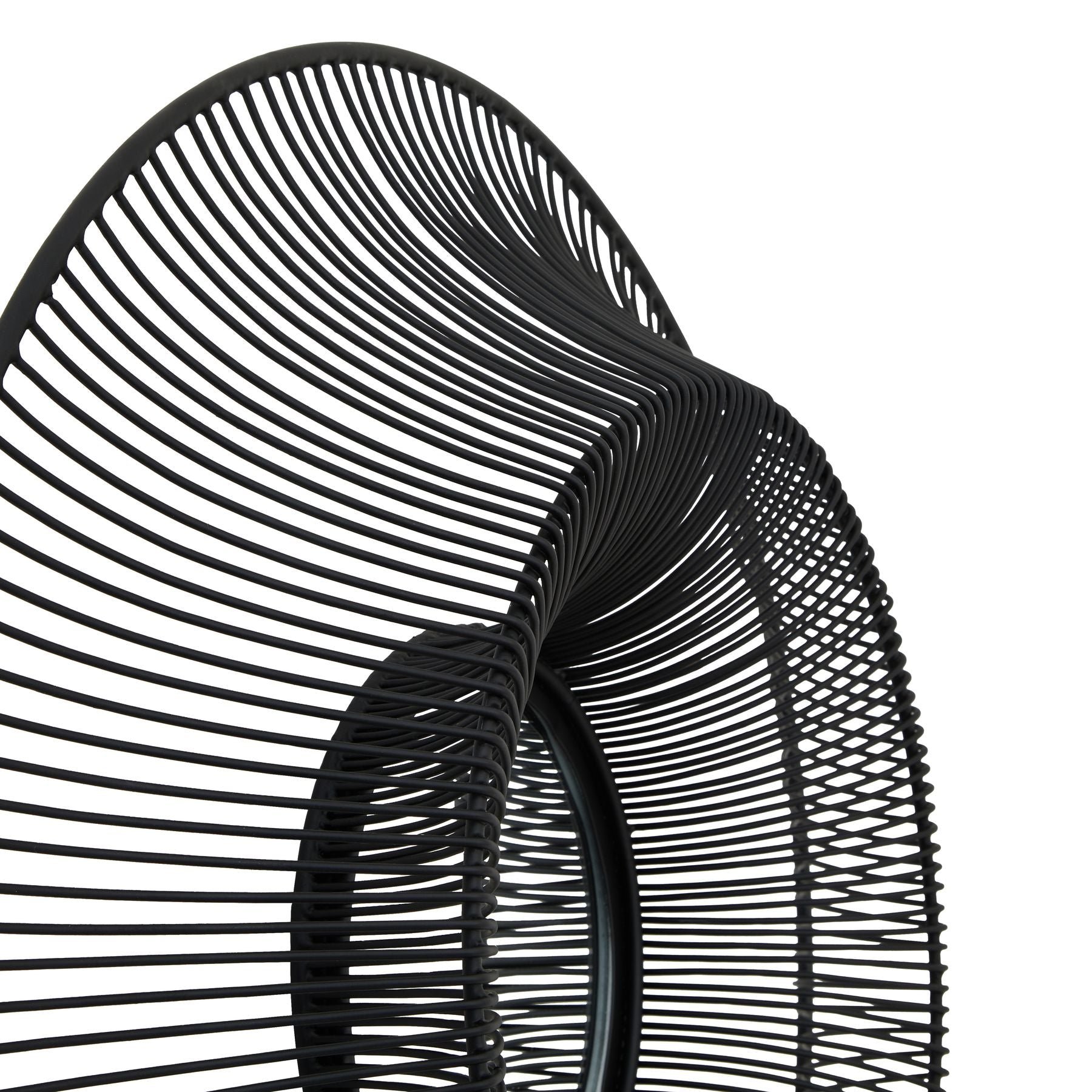 Chico Black Wire Mirror - Wall Mirrors from the Quanta Home collection.