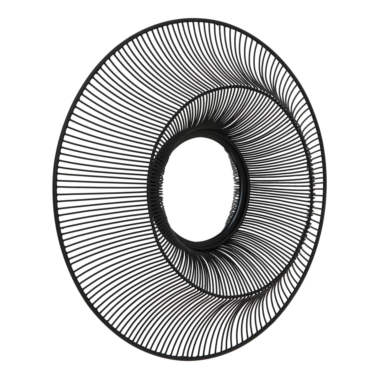 Chico Black Wire Mirror - Wall Mirrors from the Quanta Home collection.