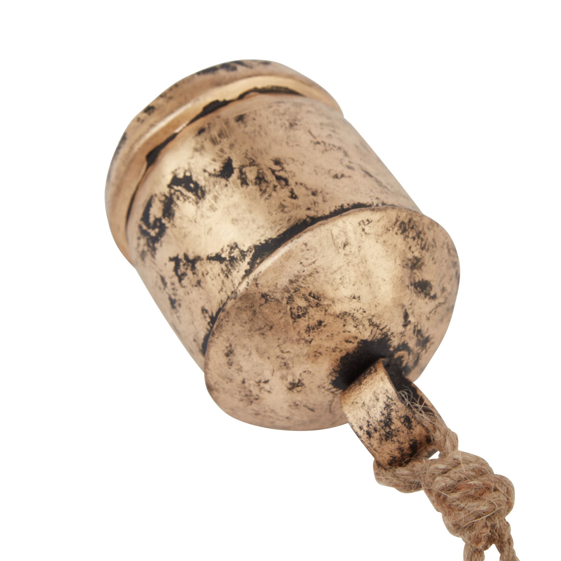 Antique Gold Bell Bauble - Christmas Baubles from the Quanta Home collection.