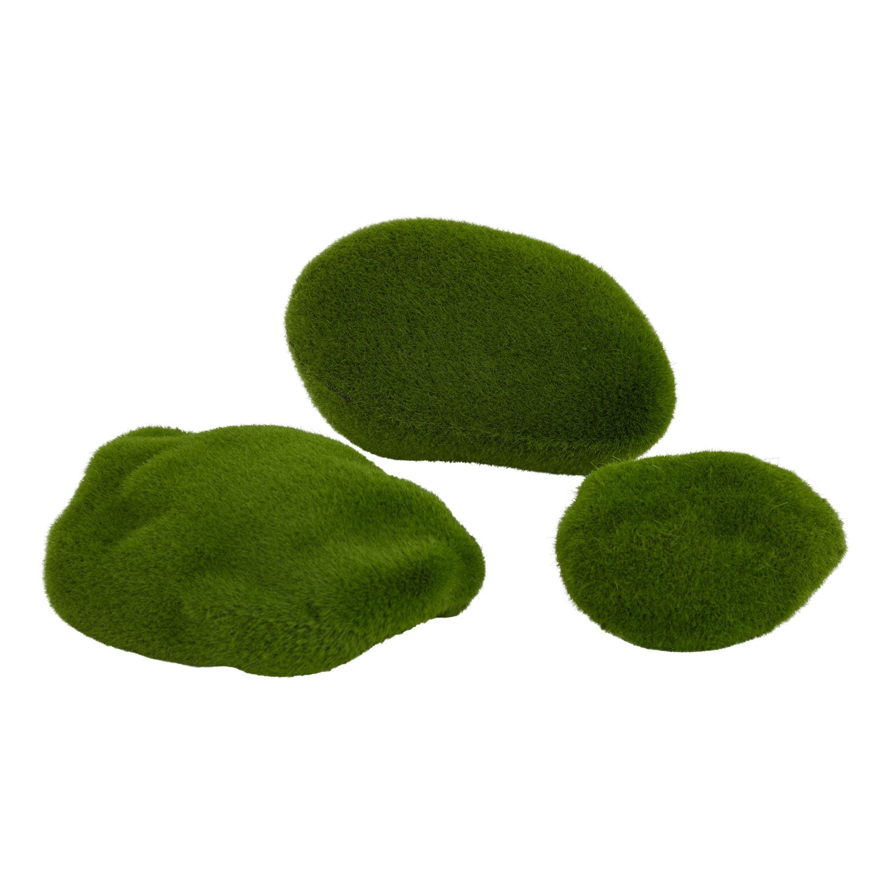Faux Moss Three-Piece Pack - Foliage from the Quanta Home collection.