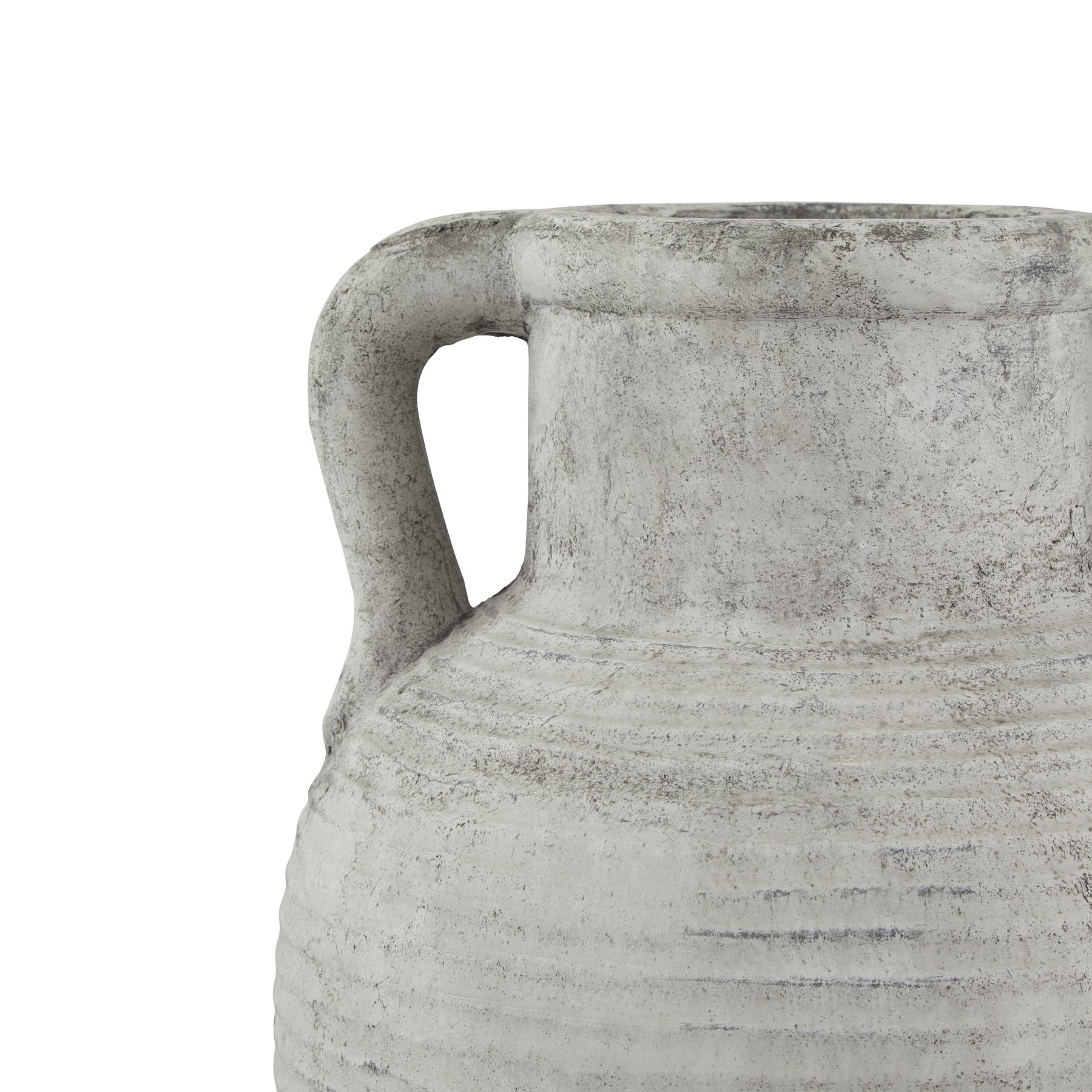 Athena Stone Large Amphora Pot - Vases from the Quanta Home collection.