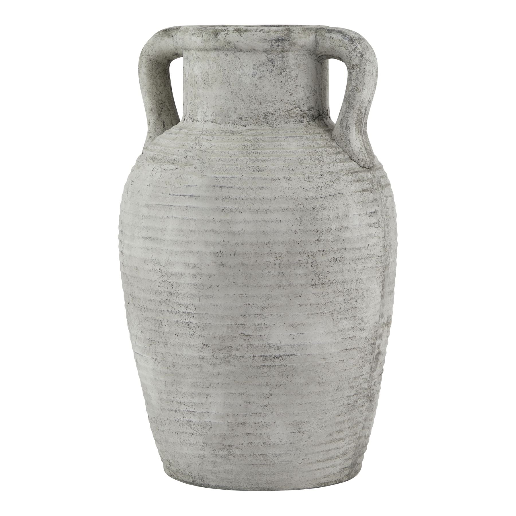 Athena Stone Large Amphora Pot - Vases from the Quanta Home collection.