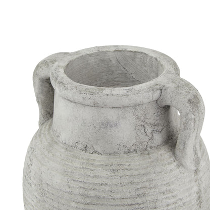 Athena Stone Amphora Pot - Vases from the Quanta Home collection.