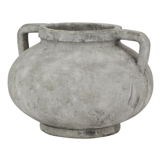 Athena Stone Large Pelike Pot - Vases from the Quanta Home collection.