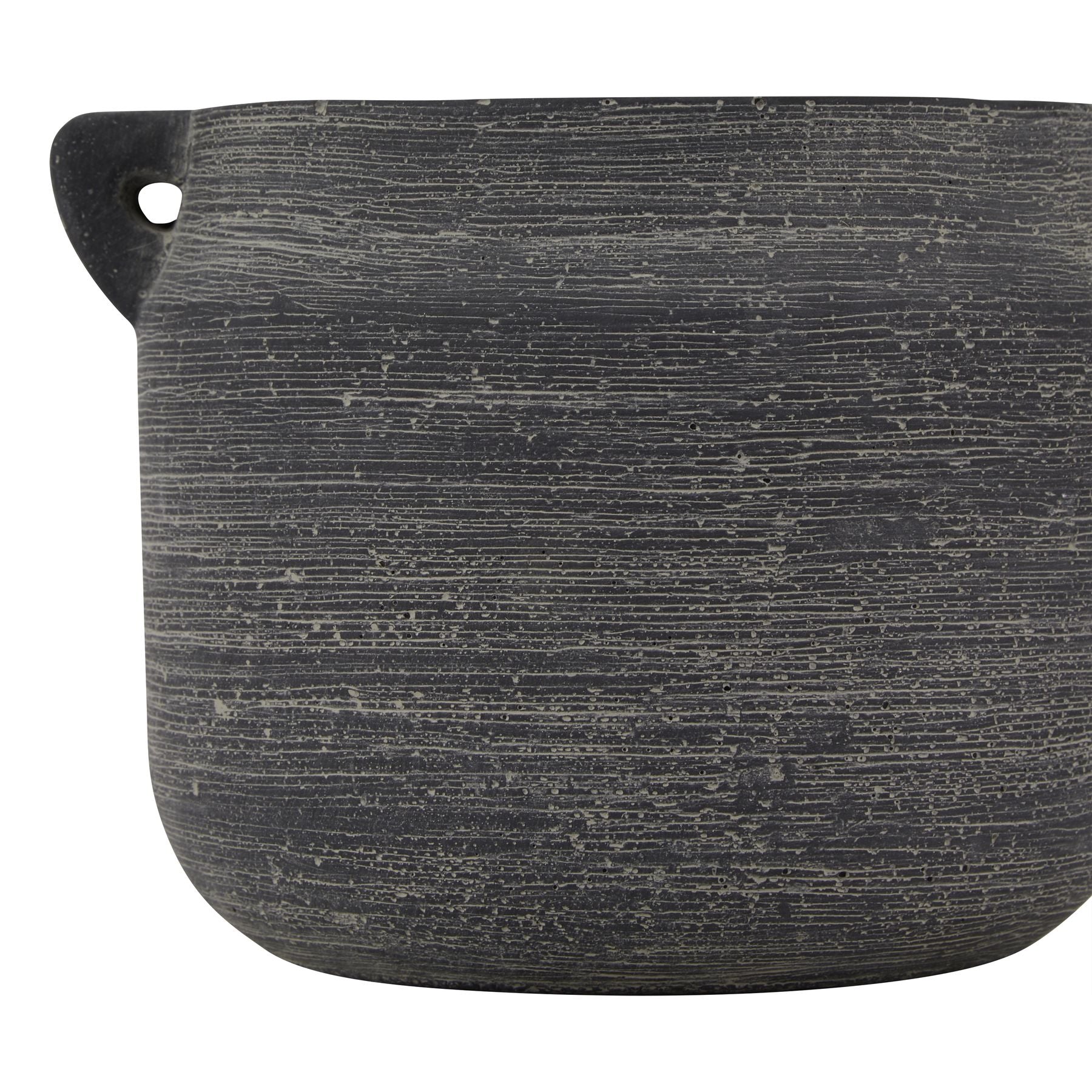 Amalfi Grey Hydria Pot - Vases from the Quanta Home collection.