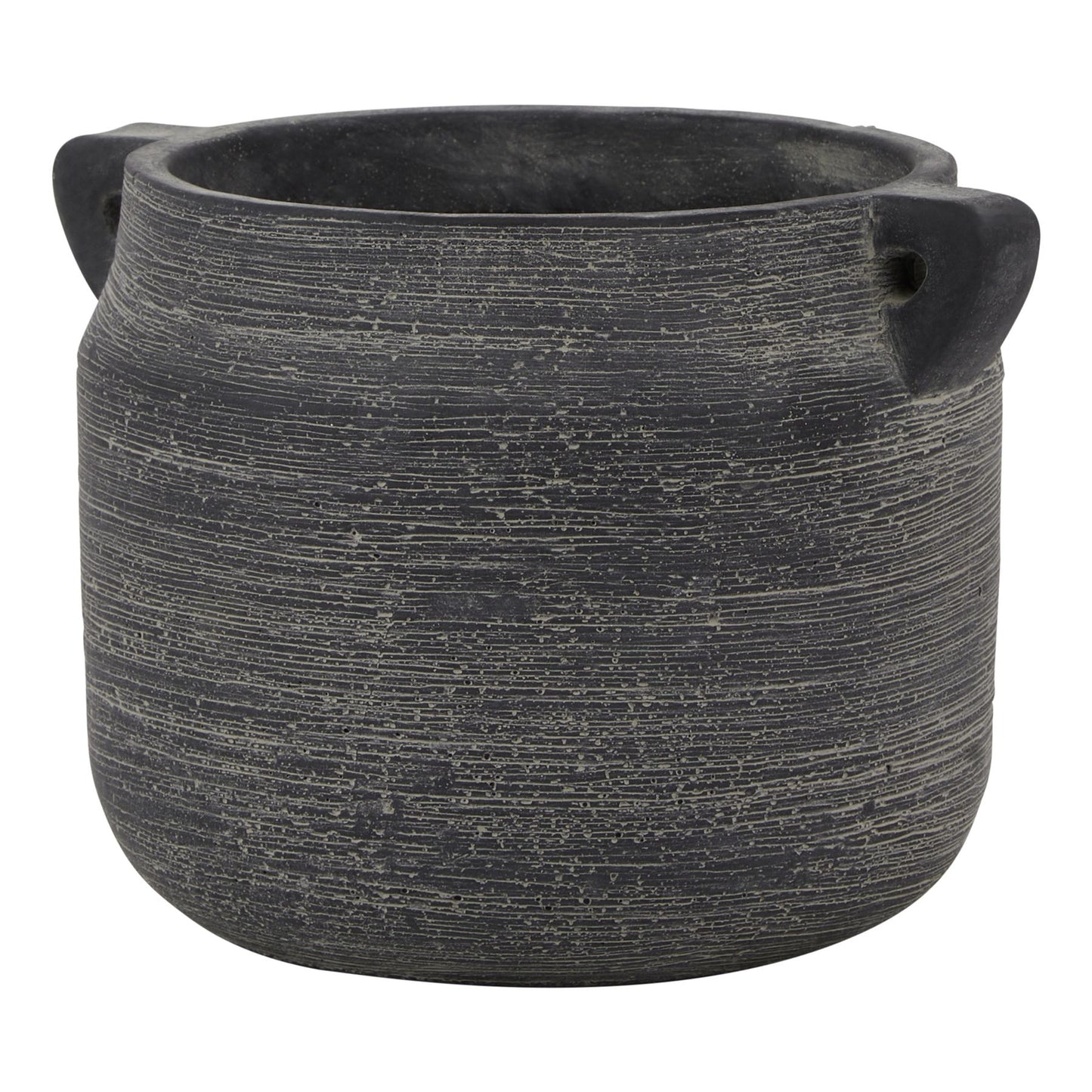 Amalfi Grey Hydria Pot - Vases from the Quanta Home collection.