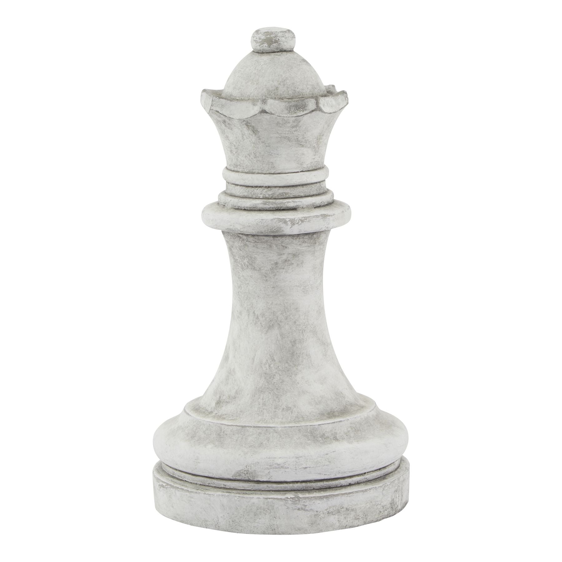 Athena Stone Queen Chess Piece - Ornaments from the Quanta Home collection.