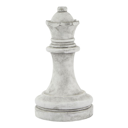 Athena Stone Queen Chess Piece - Ornaments from the Quanta Home collection.