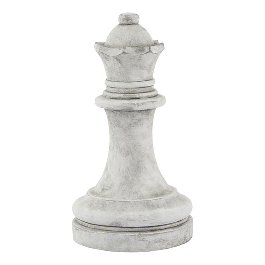 Athena Stone Queen Chess Piece - Ornaments from the Quanta Home collection.