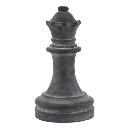 Amalfi Grey Queen Chess Piece - Christmas Decorations from the Quanta Home collection.