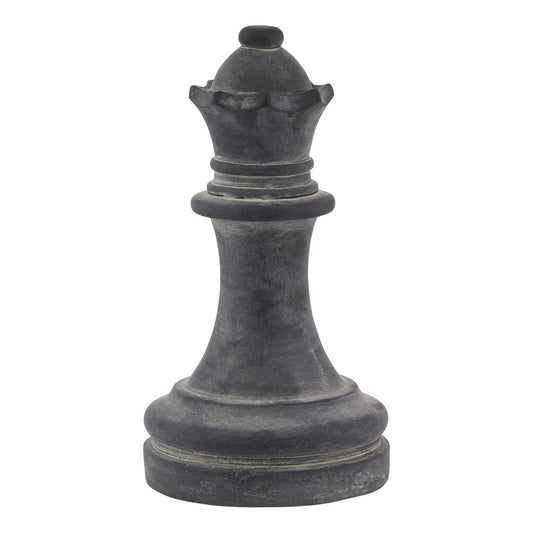 Amalfi Grey Queen Chess Piece - Christmas Decorations from the Quanta Home collection.
