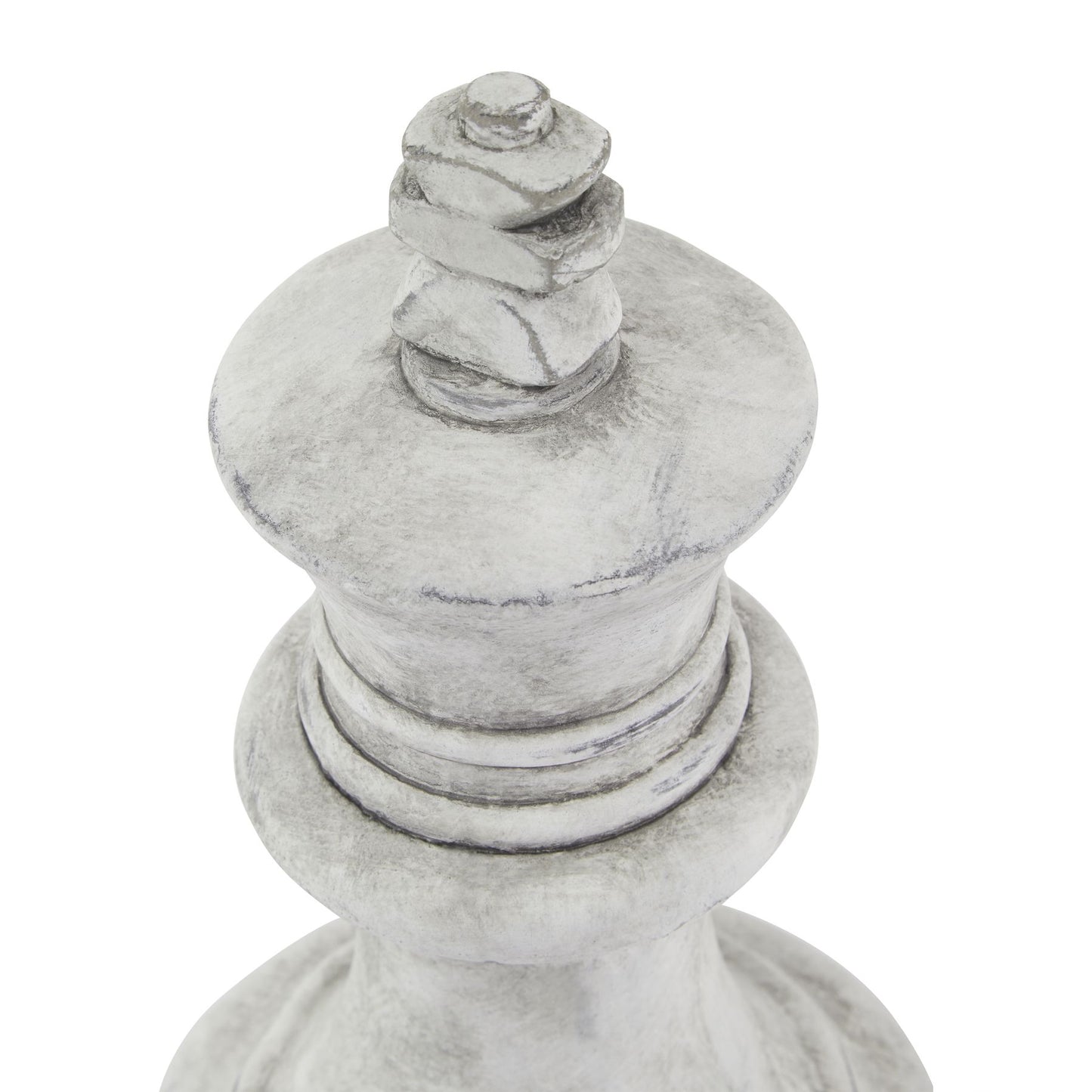 Athena Stone King Chess Piece - Ornaments from the Quanta Home collection.