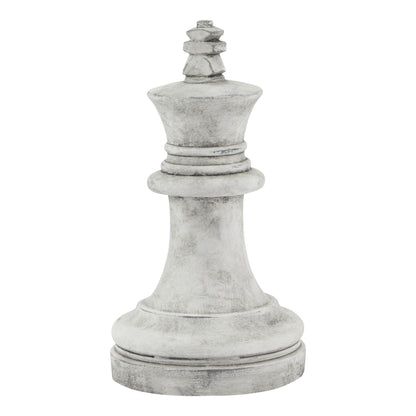 Athena Stone King Chess Piece - Ornaments from the Quanta Home collection.
