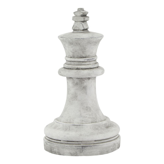 Athena Stone King Chess Piece - Ornaments from the Quanta Home collection.
